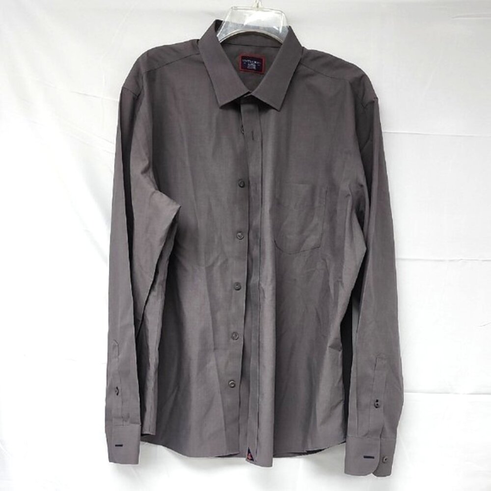 UNTUCKit Charcoal Dress Shirt